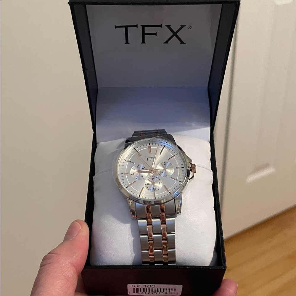 Silver and Rose Gold Women's Watch